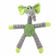 Large Letter Toy Elephant Bear Pig Animal Sound Toys for Pets