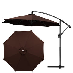 Outdoor sun umbrella advertising umbrella circular courtyard garden outdoor Roman umbrella banana umbrella