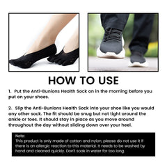 Anti-Bunions Health Sock,Foot heel care for sore heels warm breathable foot socks
