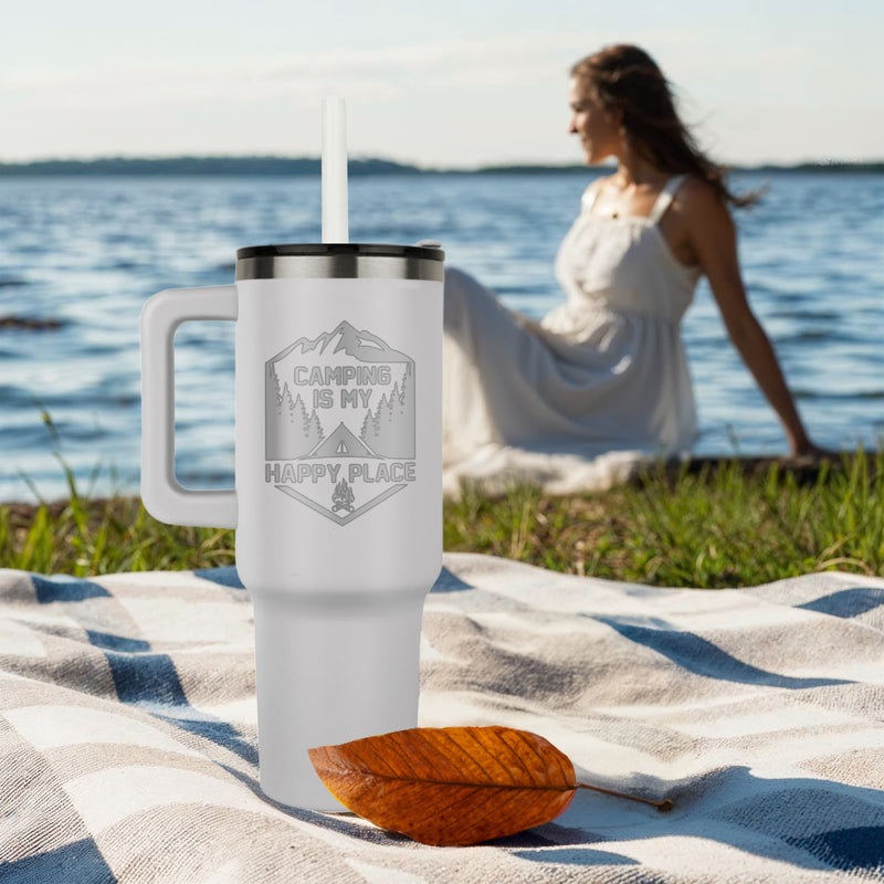 My Happy Place - Tumbler